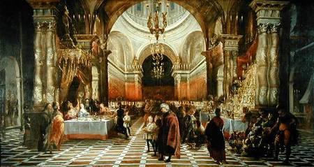 Miranda, Juan Carreno de Belshazzar's Feast oil painting image